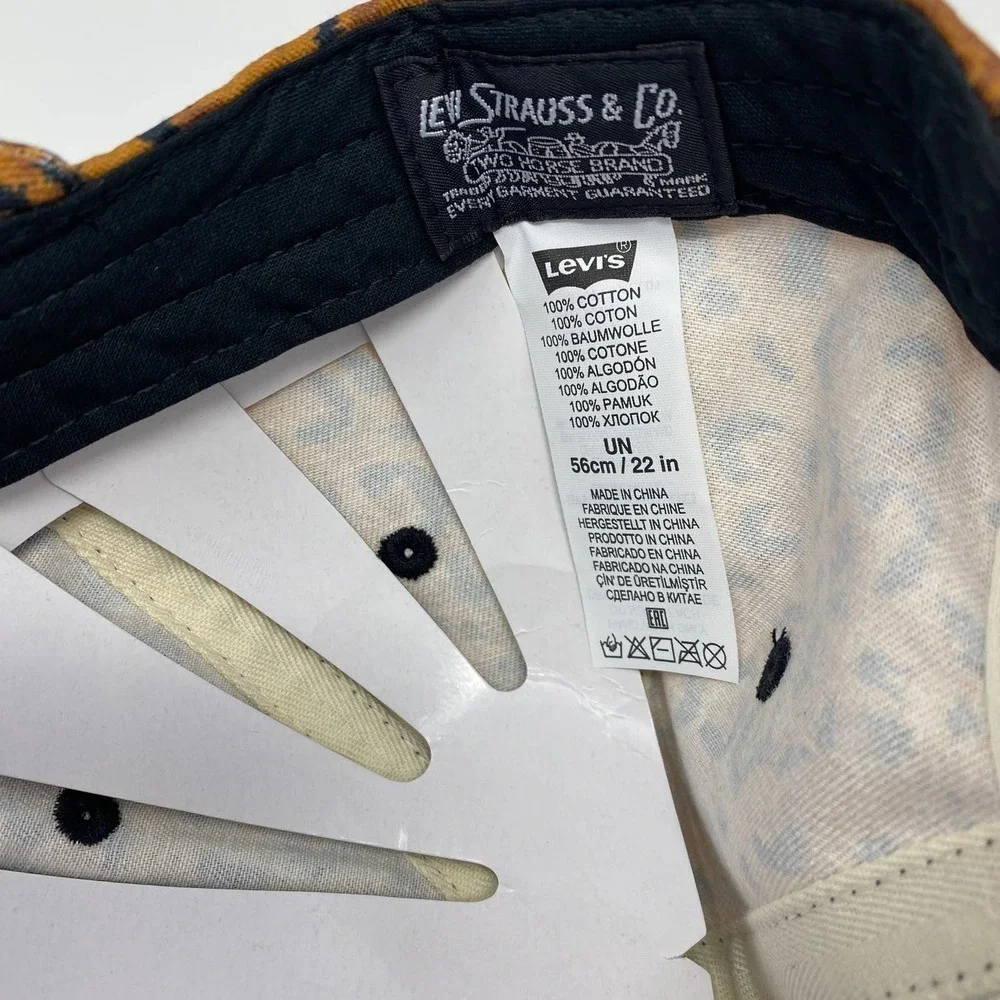 Levi’s Strauss cheetah hat